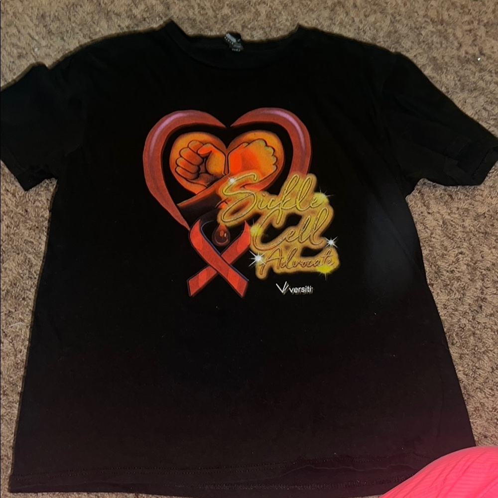 Versatile Black Sickle Cell Awareness T-Shirt